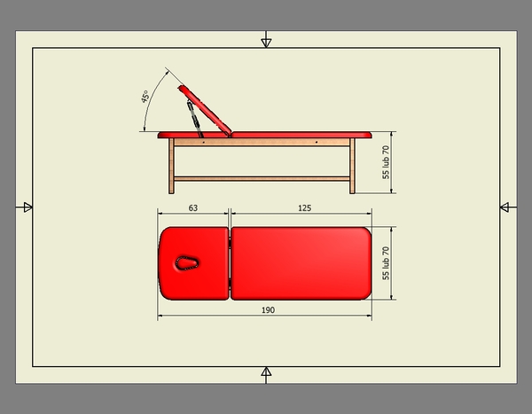 Kozetki medyczne WSTECH LD-R01, LD-R02