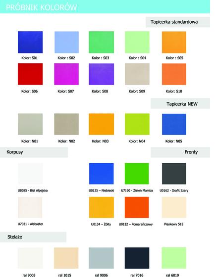 Kozetki medyczne WSTECH LD-S01, LD-S02