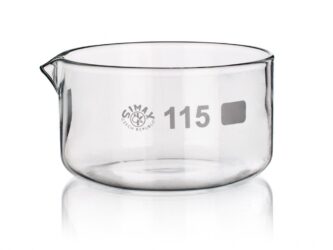 Krystalizatory szklane SIMAX z wylewem