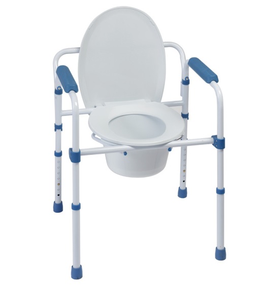 Krzesła i taborety prysznicowo - sanitarne Aston Blue Steel