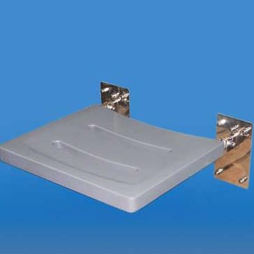 Krzesła i taborety prysznicowo - sanitarne Corrado KPU-2 INOX PU