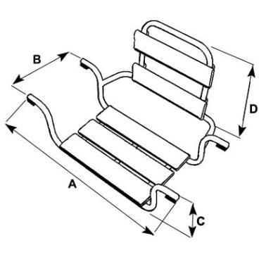 Krzesła i taborety prysznicowo - sanitarne Corrado SWZO