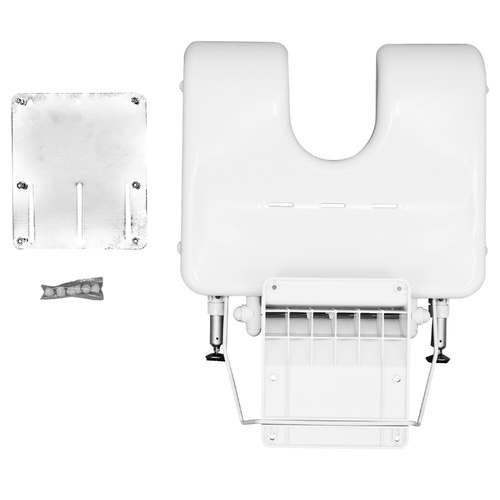 Krzesła i taborety prysznicowo - sanitarne Mobilex montowane do ściany