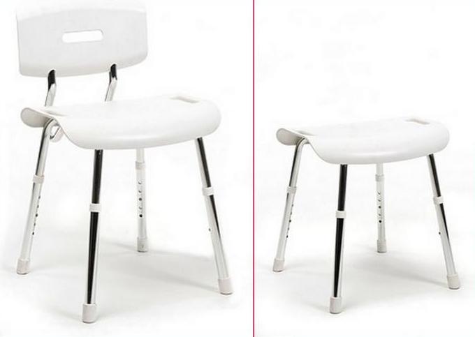 Krzesła i taborety prysznicowo - sanitarne Vermeiren LOLA/ LORY