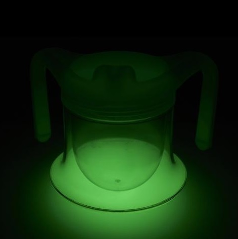 Kubki do picia dla pacjentów i osób niepełnosprawnych PDS CARE Świecący w ciemności kubek ergonomiczny