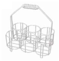 Kuwety, nosidła laboratoryjne WDF Nosidła do butli laboratoryjnych druciane/nylon