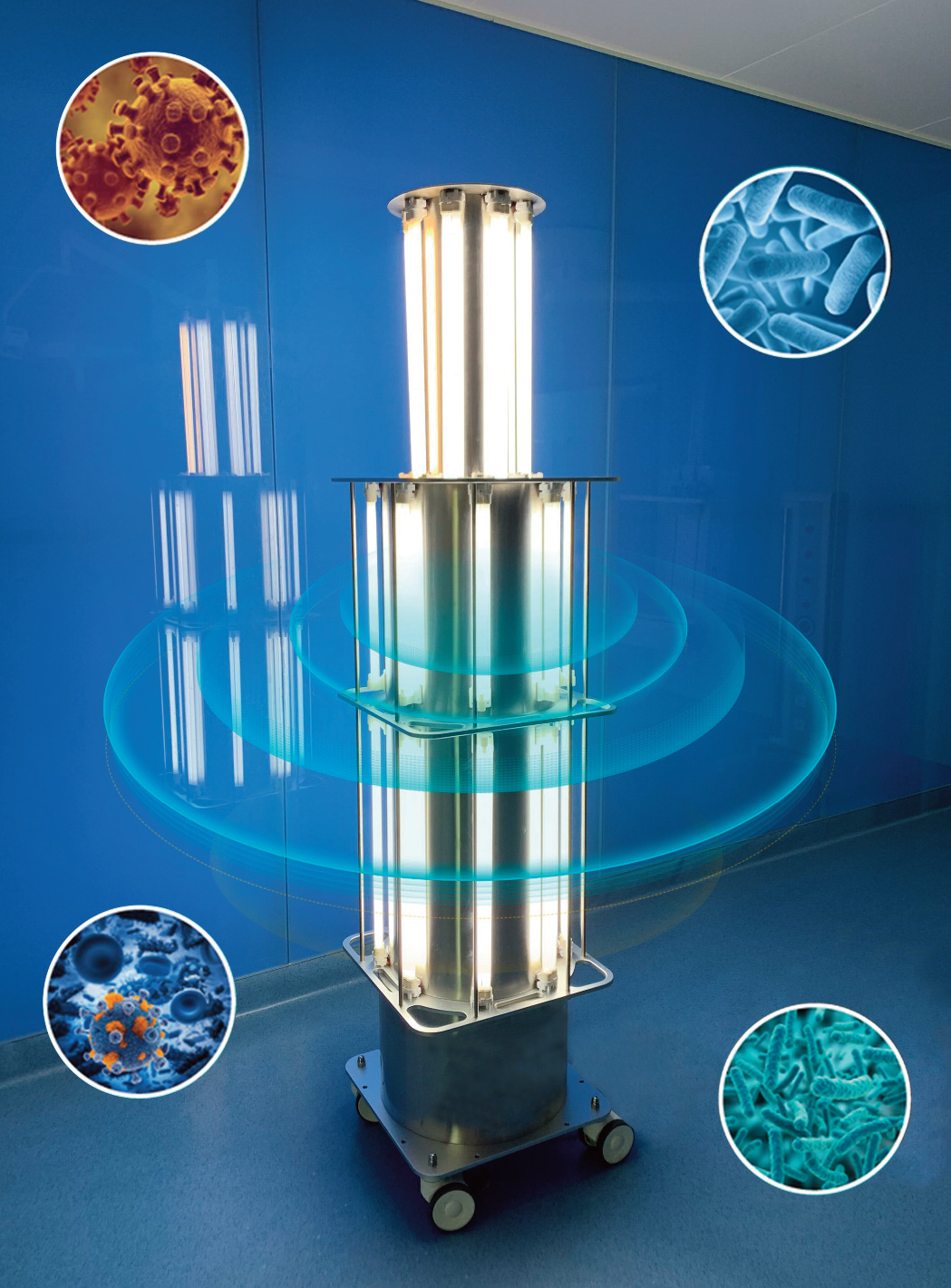 Lampy bakteriobójcze bezpośrednie KLAROMED KlaroUVLight