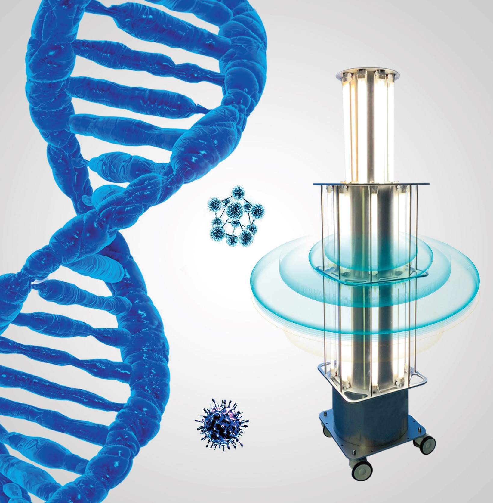 Lampy bakteriobójcze bezpośrednie KLAROMED KlaroUVLight