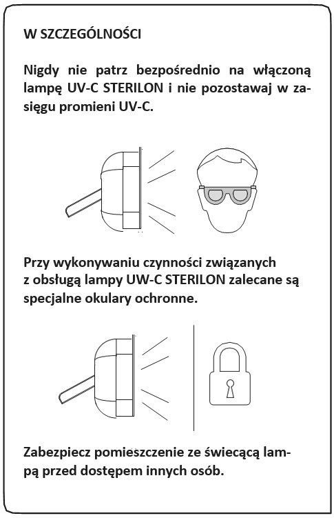 Lampy bakteriobójcze bezpośrednie STERYLIAiLED STERILION 108W