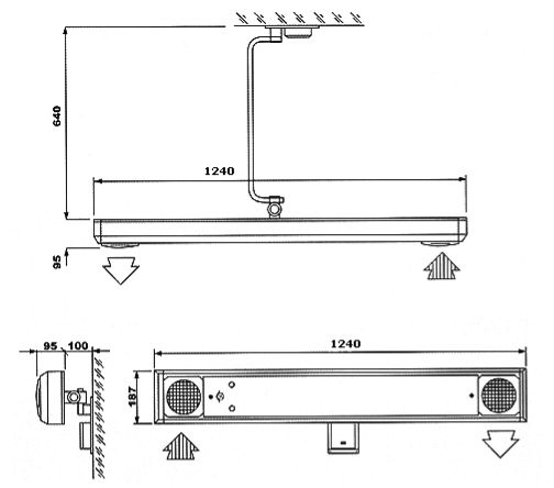 Lampy bakteriobójcze przepływowe BakMed PLB-302.1