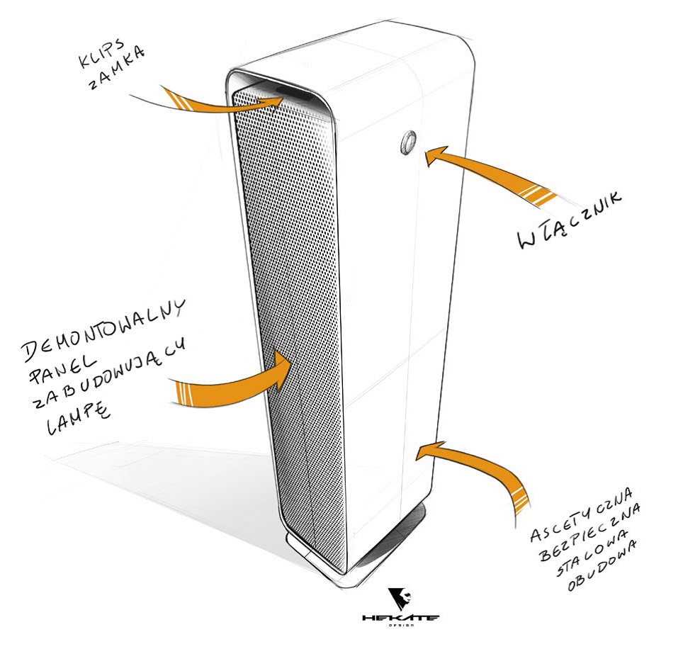 Lampy bakteriobójcze przepływowe STERYLIAiLED FLOW 144 W