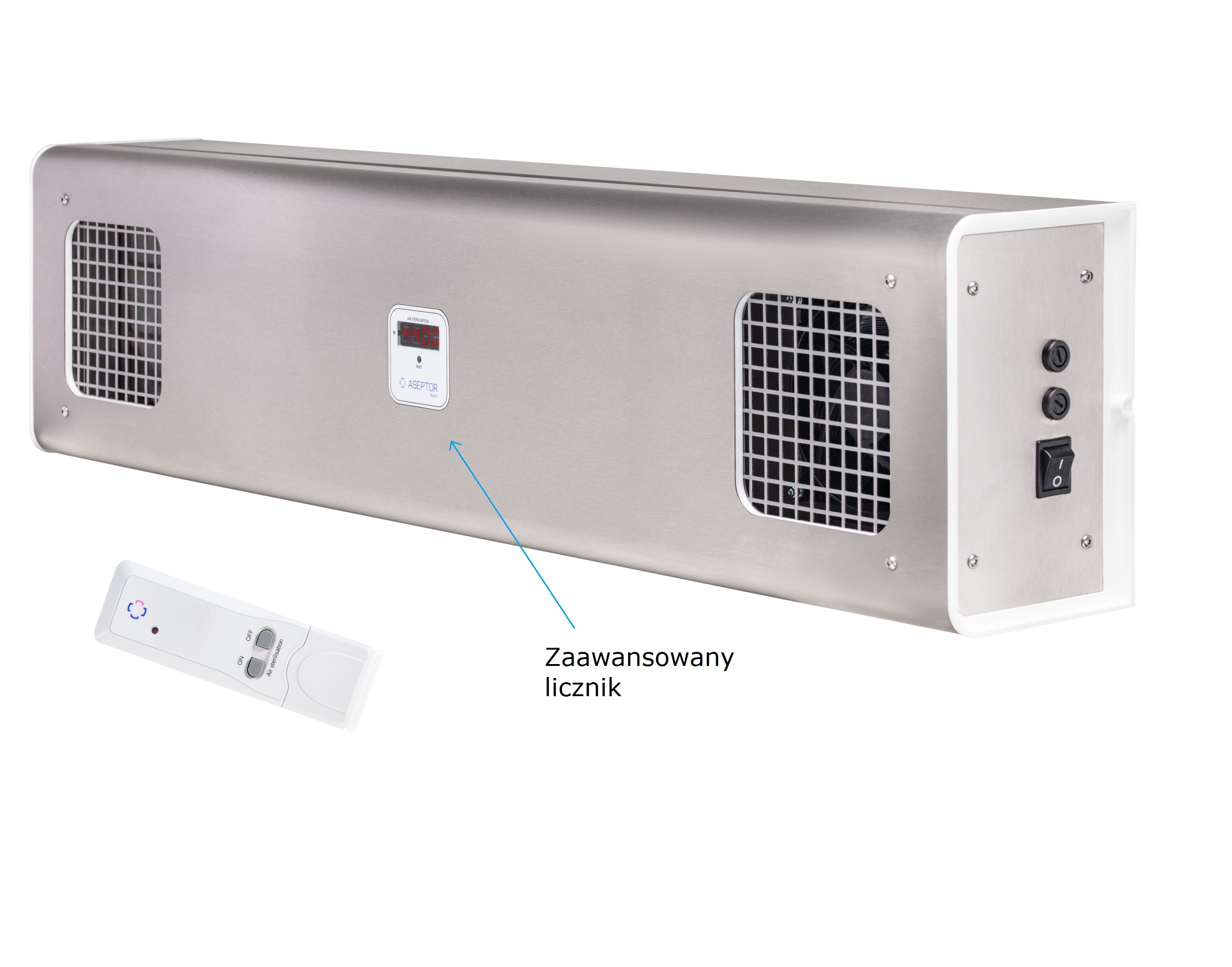 Lampy bakteriobójcze przepływowe ULTRAVIOL Aseptor ASB236W