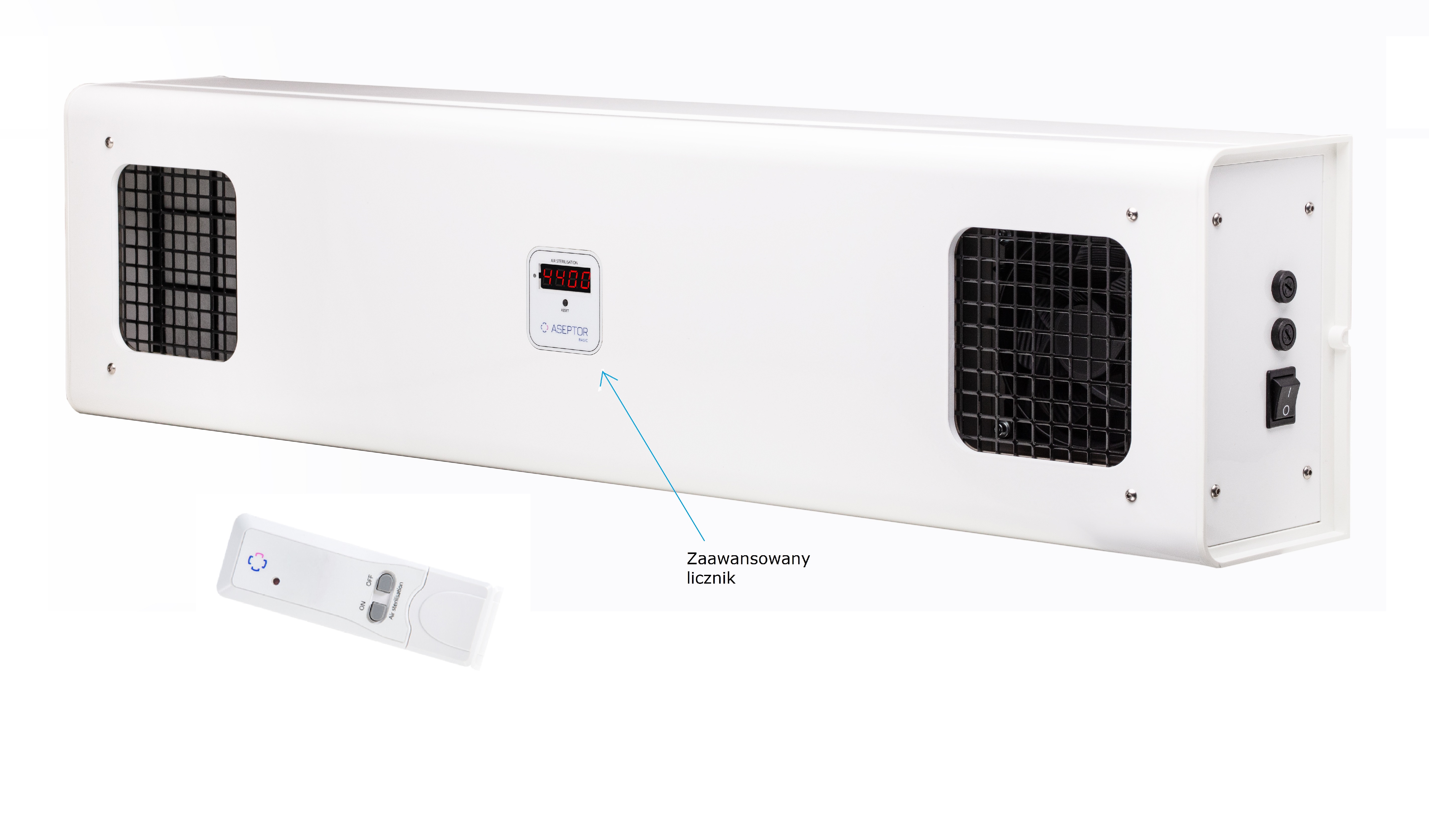 Lampy bakteriobójcze przepływowe ULTRAVIOL Aseptor ASB255W