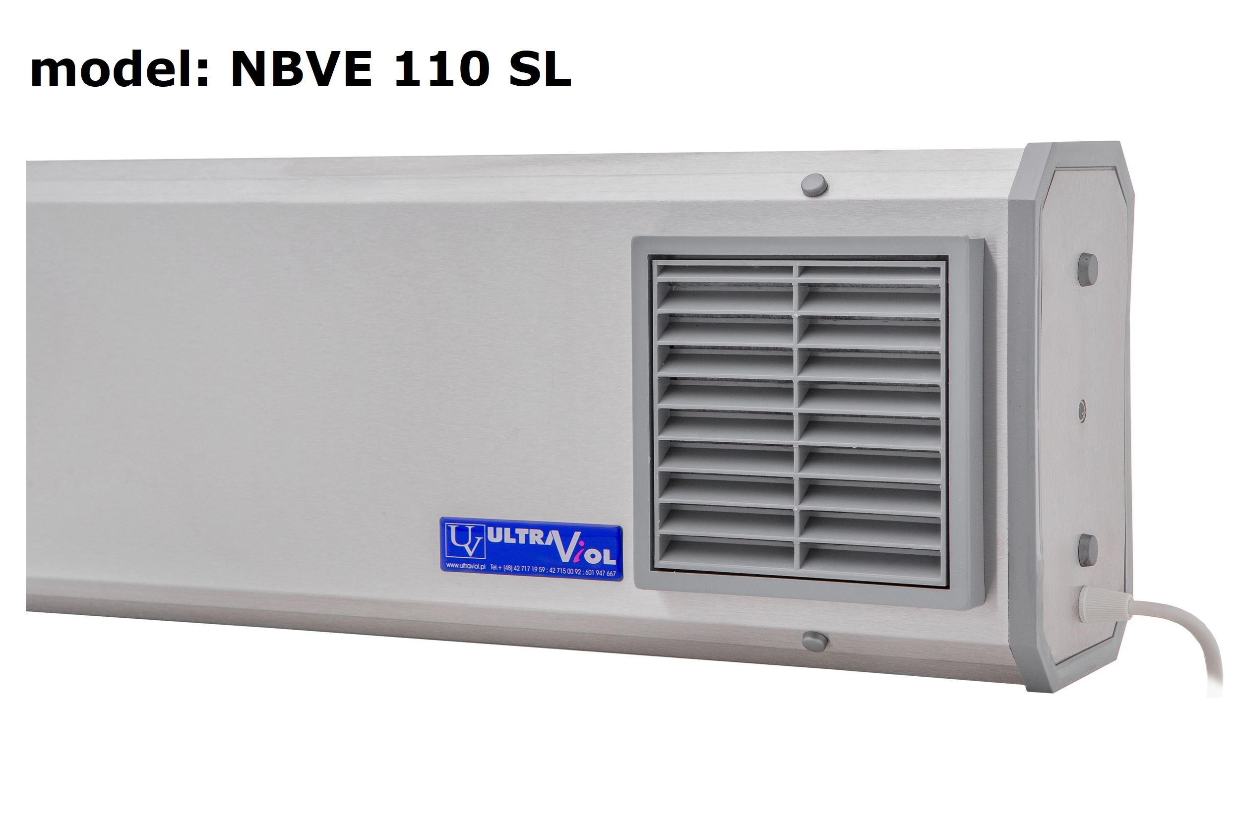 Lampy bakteriobójcze przepływowe ULTRAVIOL NBVE110