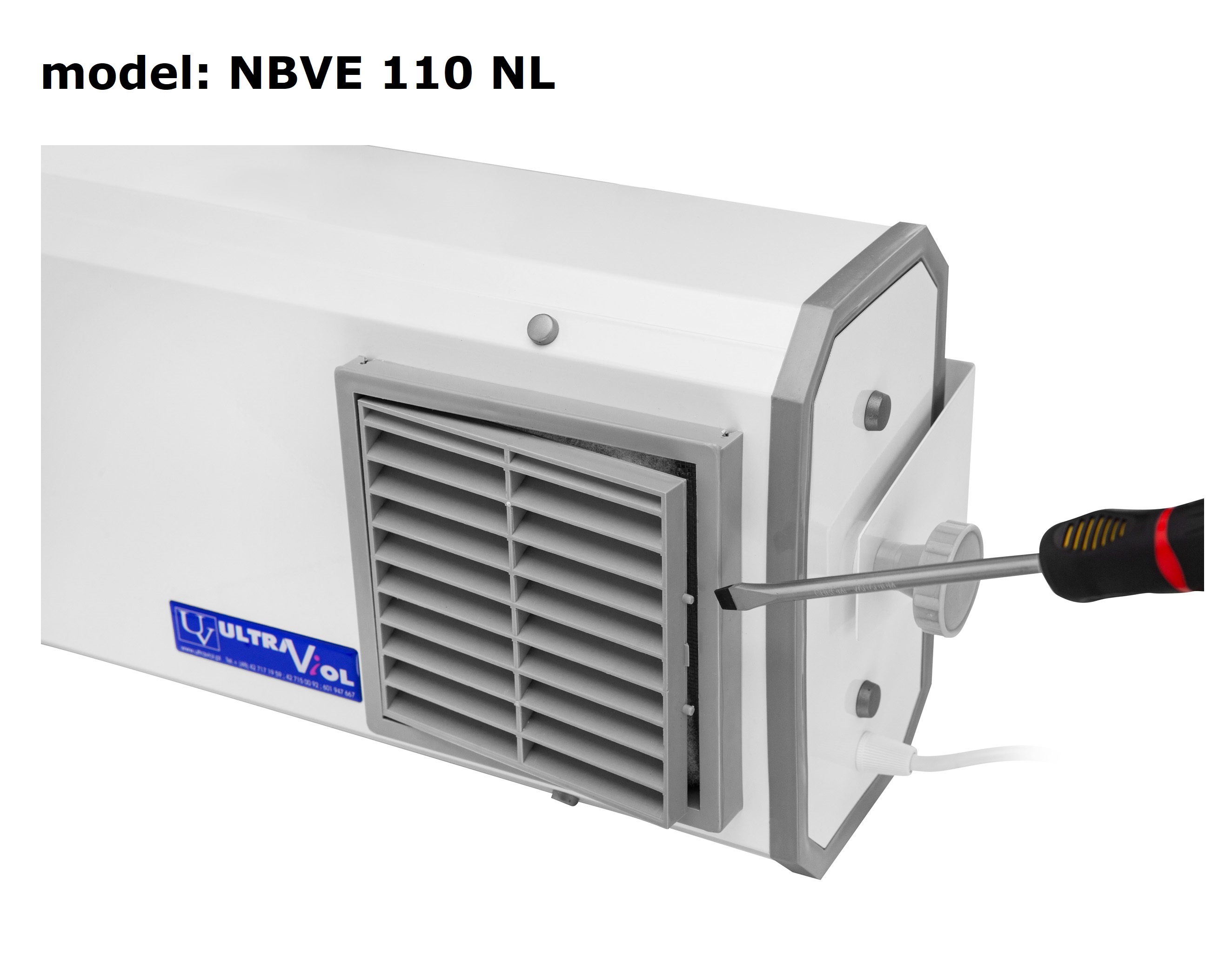 Lampy bakteriobójcze przepływowe ULTRAVIOL NBVE110