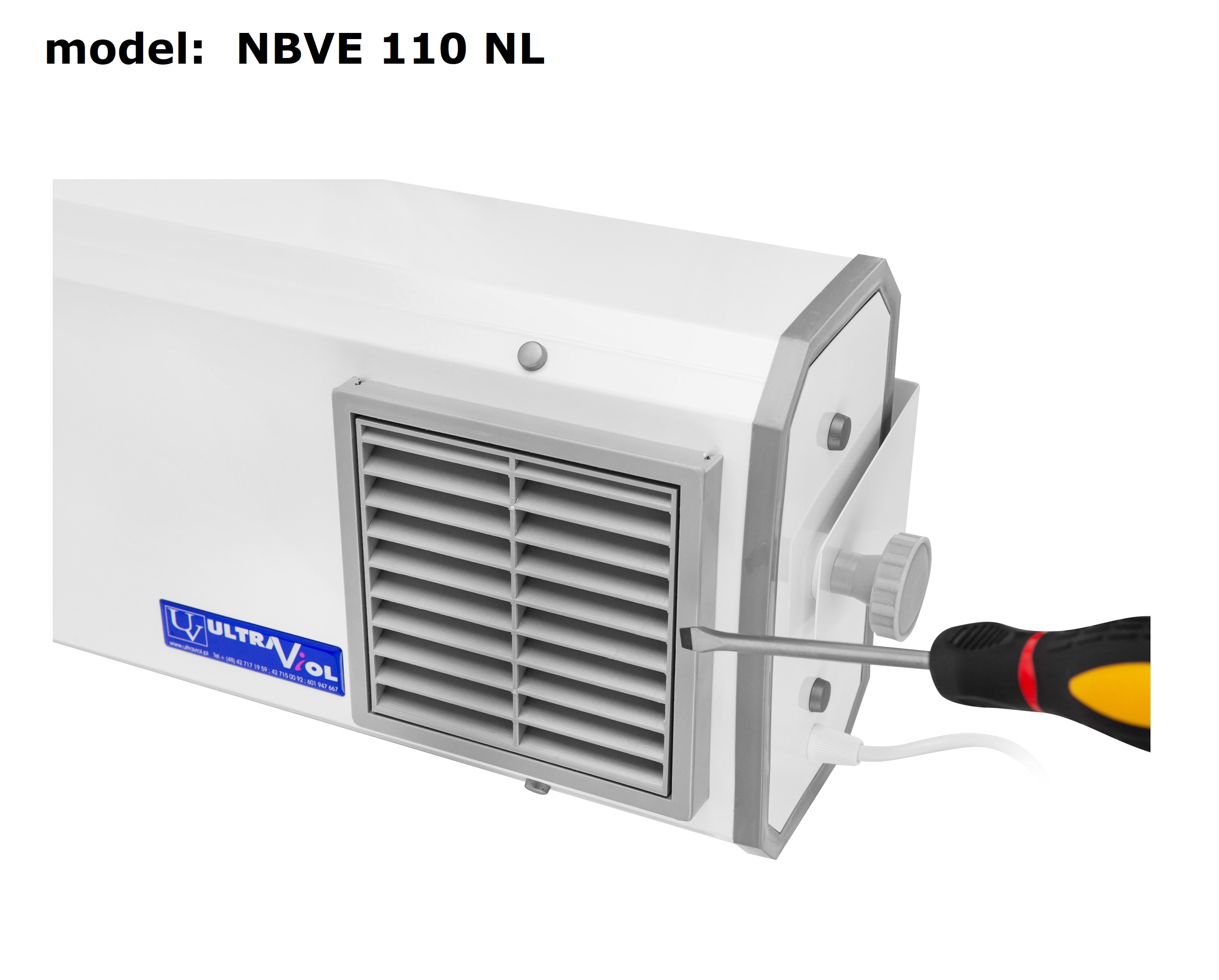 Lampy bakteriobójcze przepływowe ULTRAVIOL NBVE110