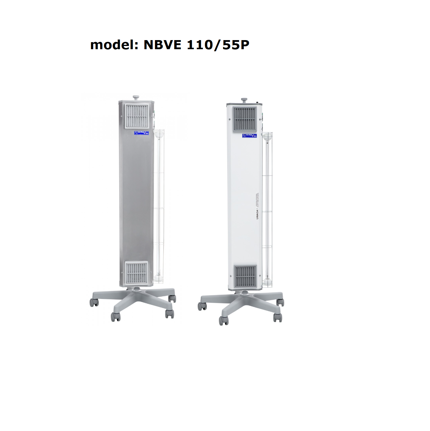 Lampy bakteriobójcze przepływowe ULTRAVIOL NBVE110N,  NBVE110S
