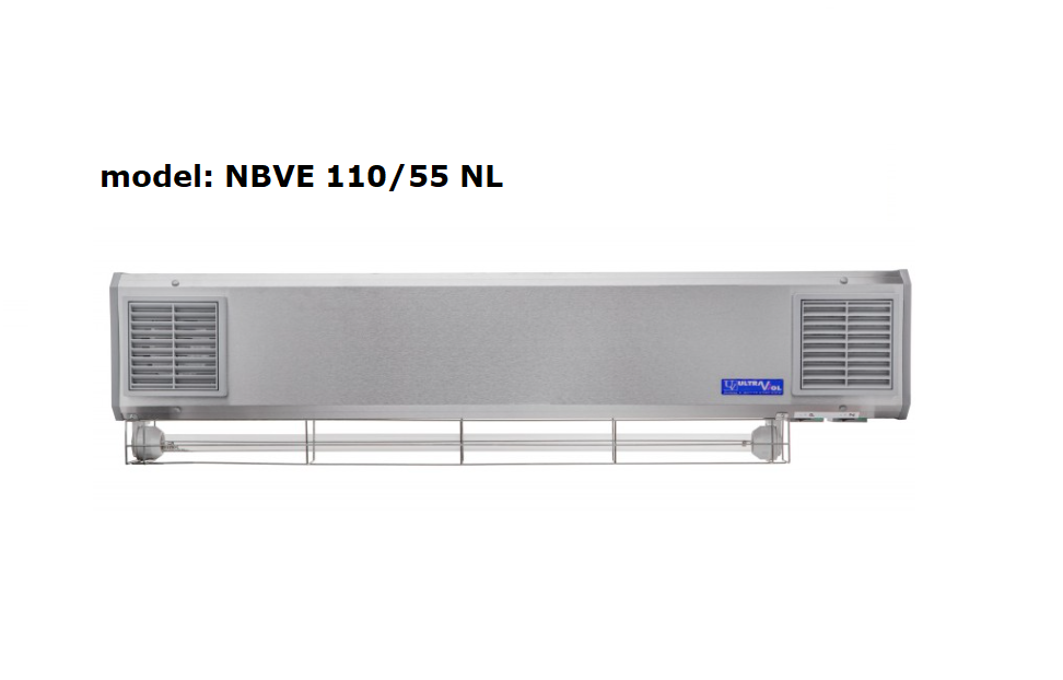 Lampy bakteriobójcze przepływowe ULTRAVIOL NBVE110N,  NBVE110S