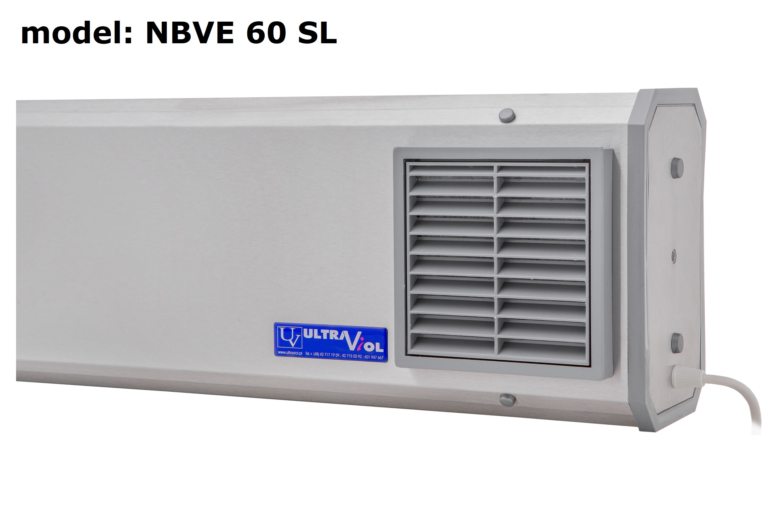 Lampy bakteriobójcze przepływowe ULTRAVIOL NBVE60