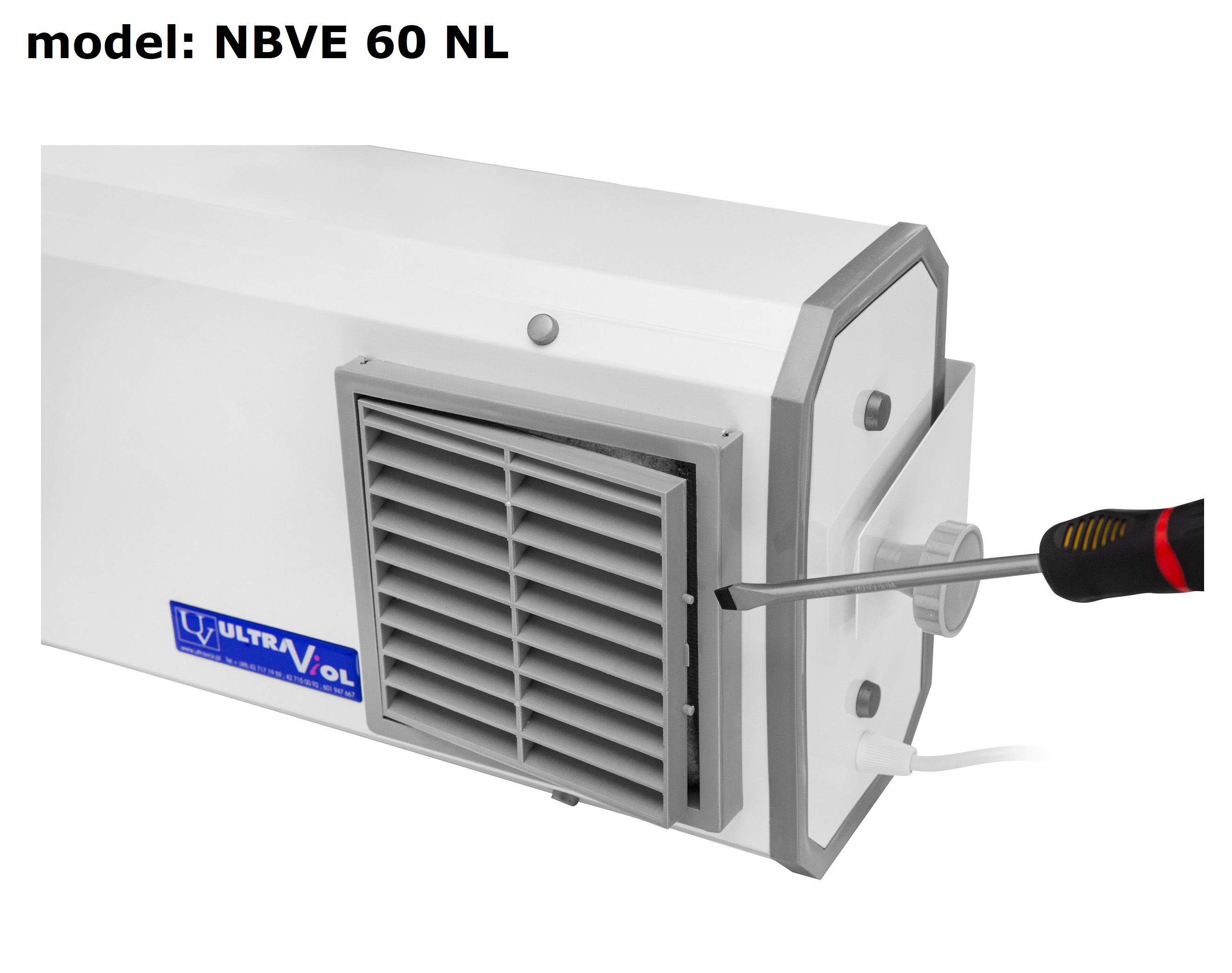 Lampy bakteriobójcze przepływowe ULTRAVIOL NBVE60