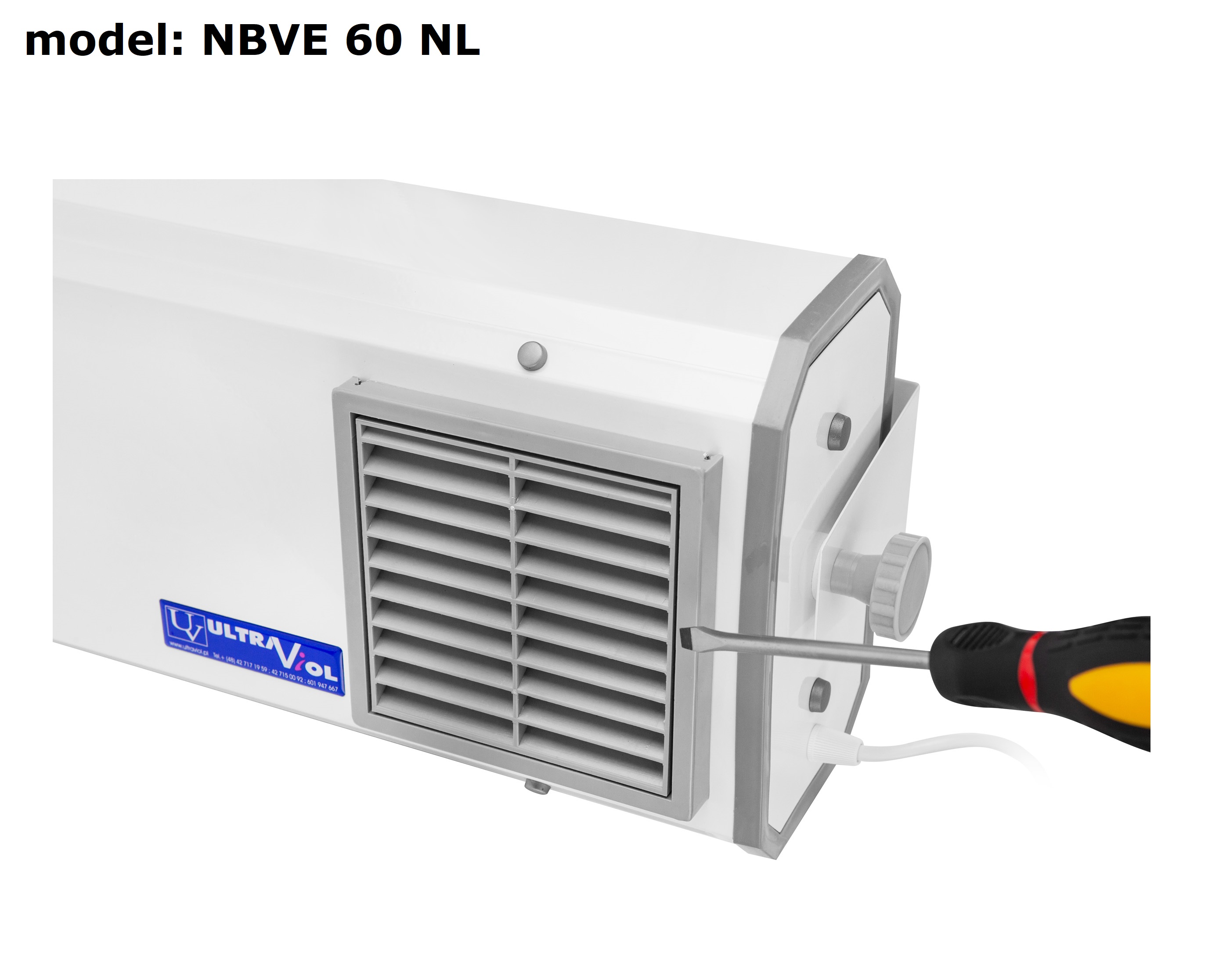 Lampy bakteriobójcze przepływowe ULTRAVIOL NBVE60