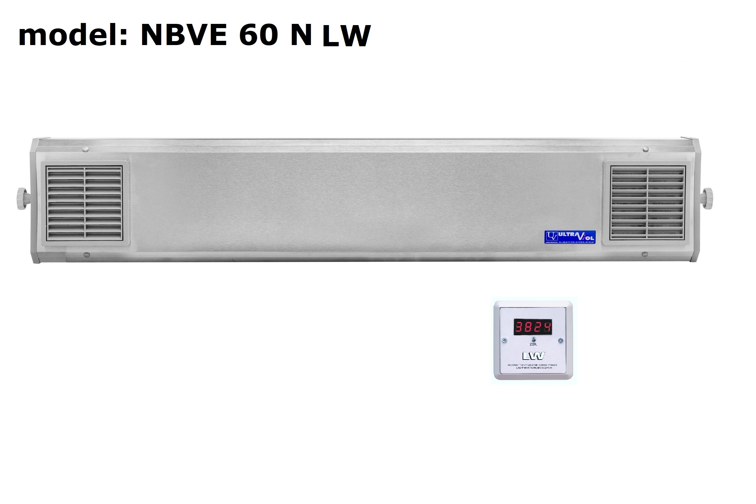 Lampy bakteriobójcze przepływowe ULTRAVIOL NBVE60