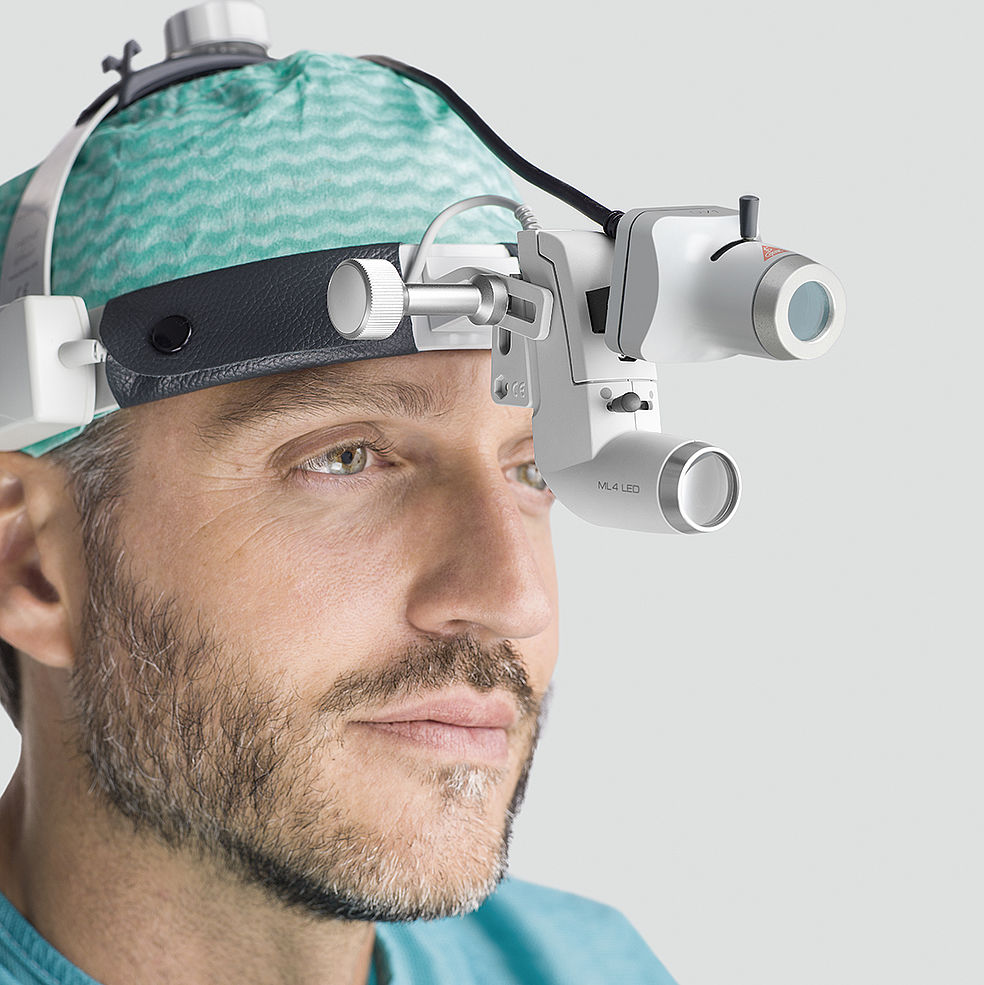 Lampy czołowe Heine ML4 + DV1