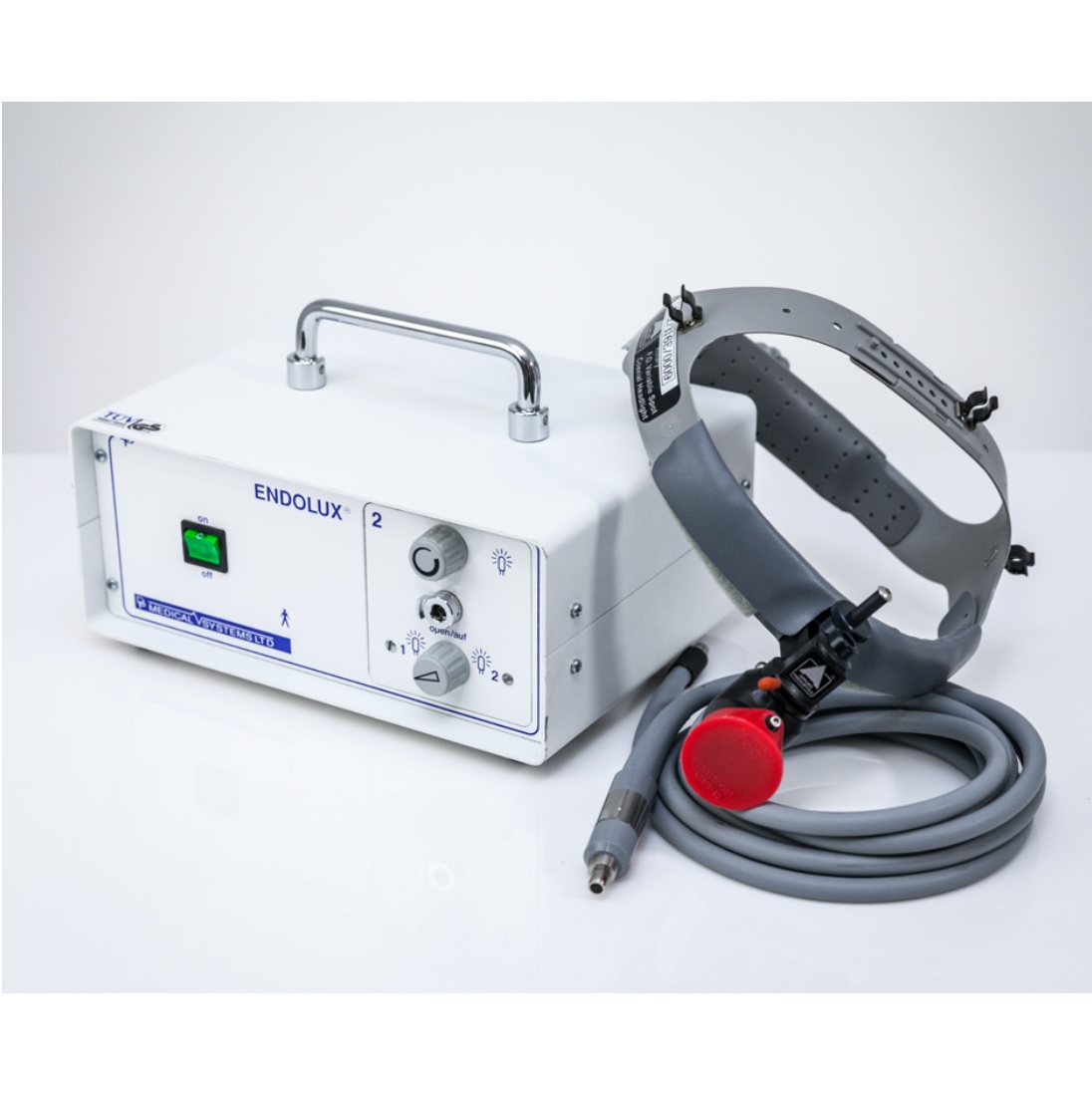 Lampy czołowe używane B/D Henke Sass Wolf Endolux 2 - Arestomed rekondycjonowany