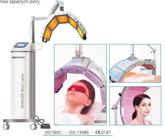 Lampy do fototerapii LED CTL 1106MX - Doris MultiLed Maxi 420 nm/635 nm