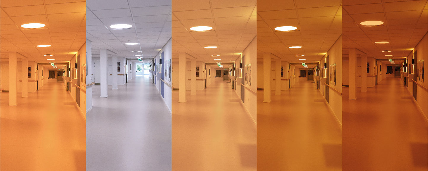 Lampy do pomieszczeń szpitalnych Chromaviso Chroma Zenit / Chroma Zona