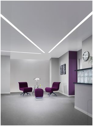 Lampy do pomieszczeń szpitalnych Luxo Glamox Levit Black