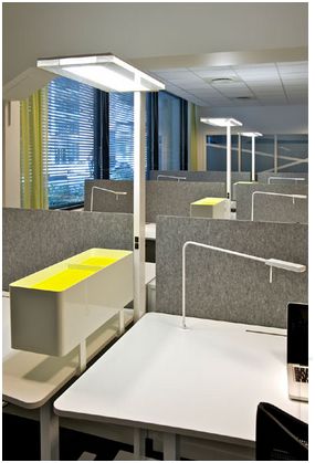 Lampy do pomieszczeń szpitalnych Luxo Glamox Levit Black