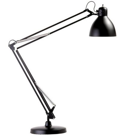 Lampy do pomieszczeń szpitalnych Luxo Task Light Luxo L-1 biurowa aluminiowa biała / czarna