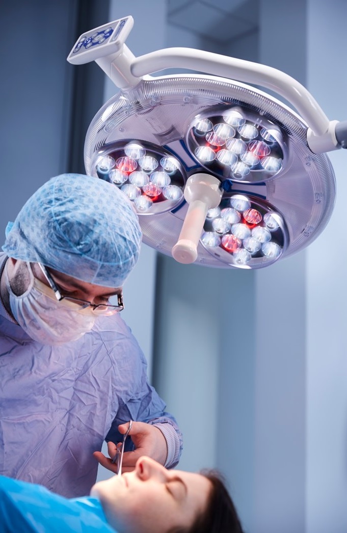 Lampy operacyjne podwójne Brandon-Medical Astramax