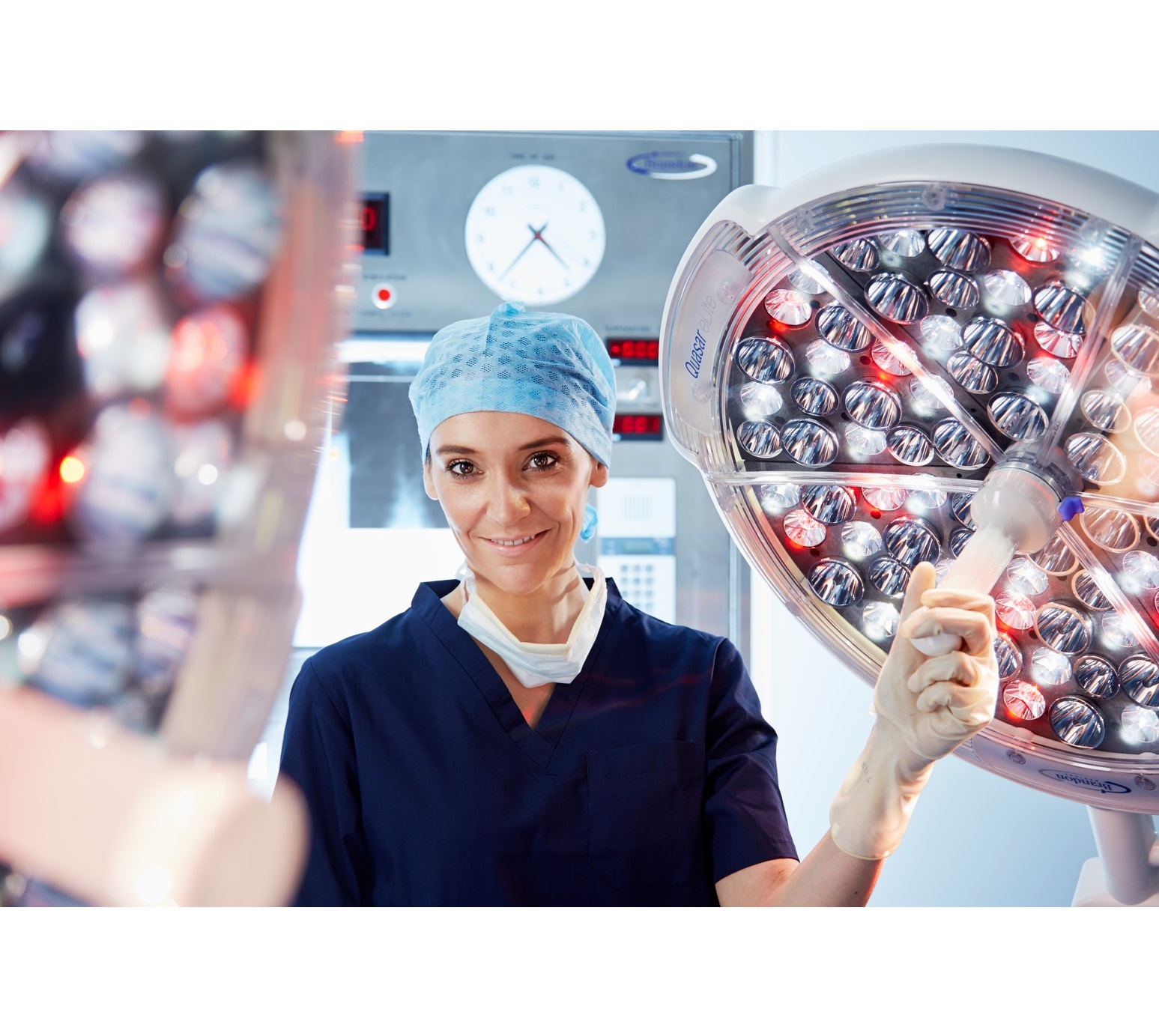 Lampy operacyjne podwójne Brandon-Medical Quasar eLite