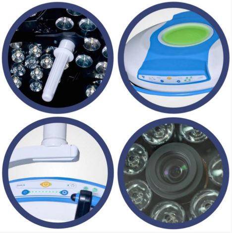 Lampy operacyjne podwójne FAMED ŁÓDŹ IGNIS 160/160