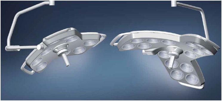 Lampy operacyjne podwójne KLS Martin marLED E15 + marLED E9