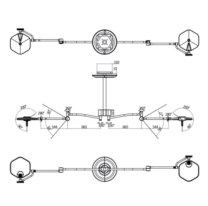 Lampy operacyjne podwójne Luvis S300DC