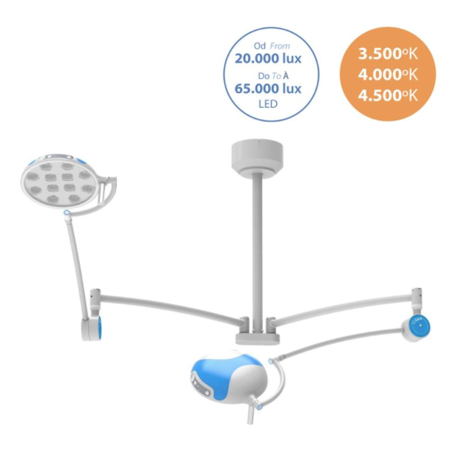 Lampy operacyjne podwójne Ordisi IGLUX+ IG-65+DC LED