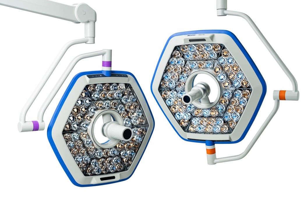 Lampy operacyjne podwójne Trumpf Medical/Baxter Helux Pro