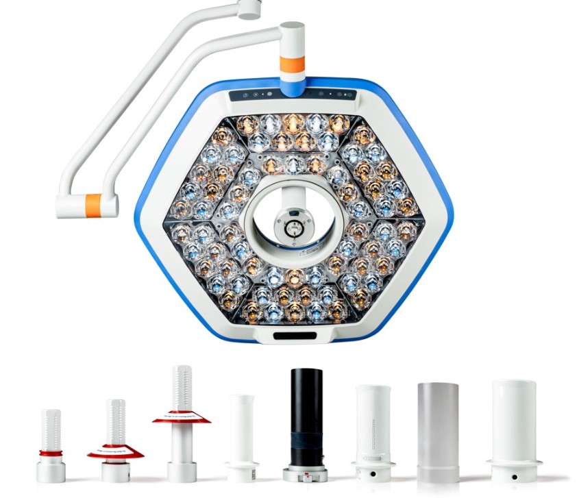 Lampy operacyjne podwójne Trumpf Medical/Baxter Helux Pro