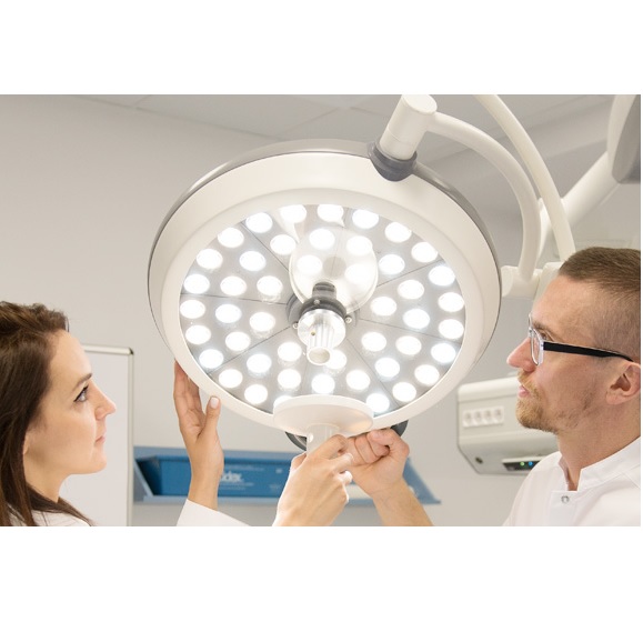 Lampy operacyjne podwójne Yuda Lexo Duo