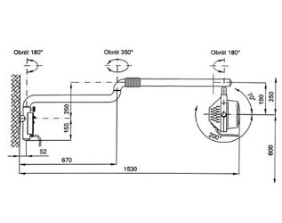 Lampy operacyjne pojedyncze BakMed PH-121.1 operacyjna (ścienna)