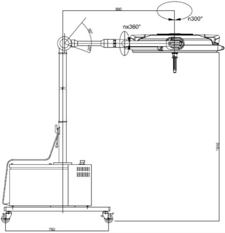 Lampy operacyjne pojedyncze FAMED ŁÓDŹ IGNIS 160
