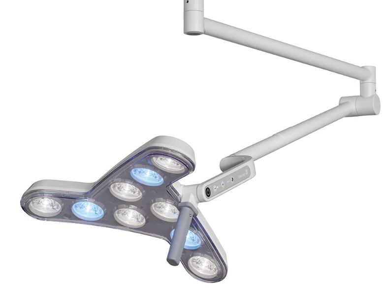 Lampy zabiegowe pojedyncze Derungs Triango 100