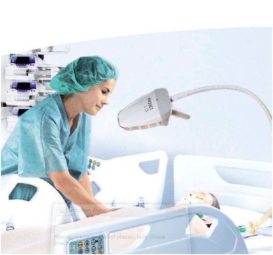 Lampy zabiegowe pojedyncze Maquet LUCEA L10