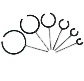 Łapy i pierścienie do statywów laboratoryjnych Warmet Pierścień otwarty