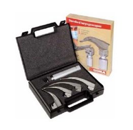 Laryngoskopy GIMA Zestaw laryngoskopowy FO światłowodowy