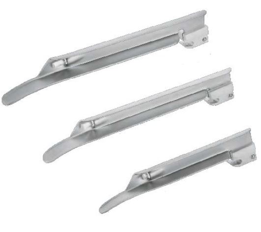 Laryngoskopy SG Manufacturers Łyżki światłowodowe metalowe Miller