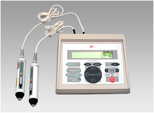 Lasery biostymulacyjne - terapeutyczne Marp Electronic D68-2 + LAI 71